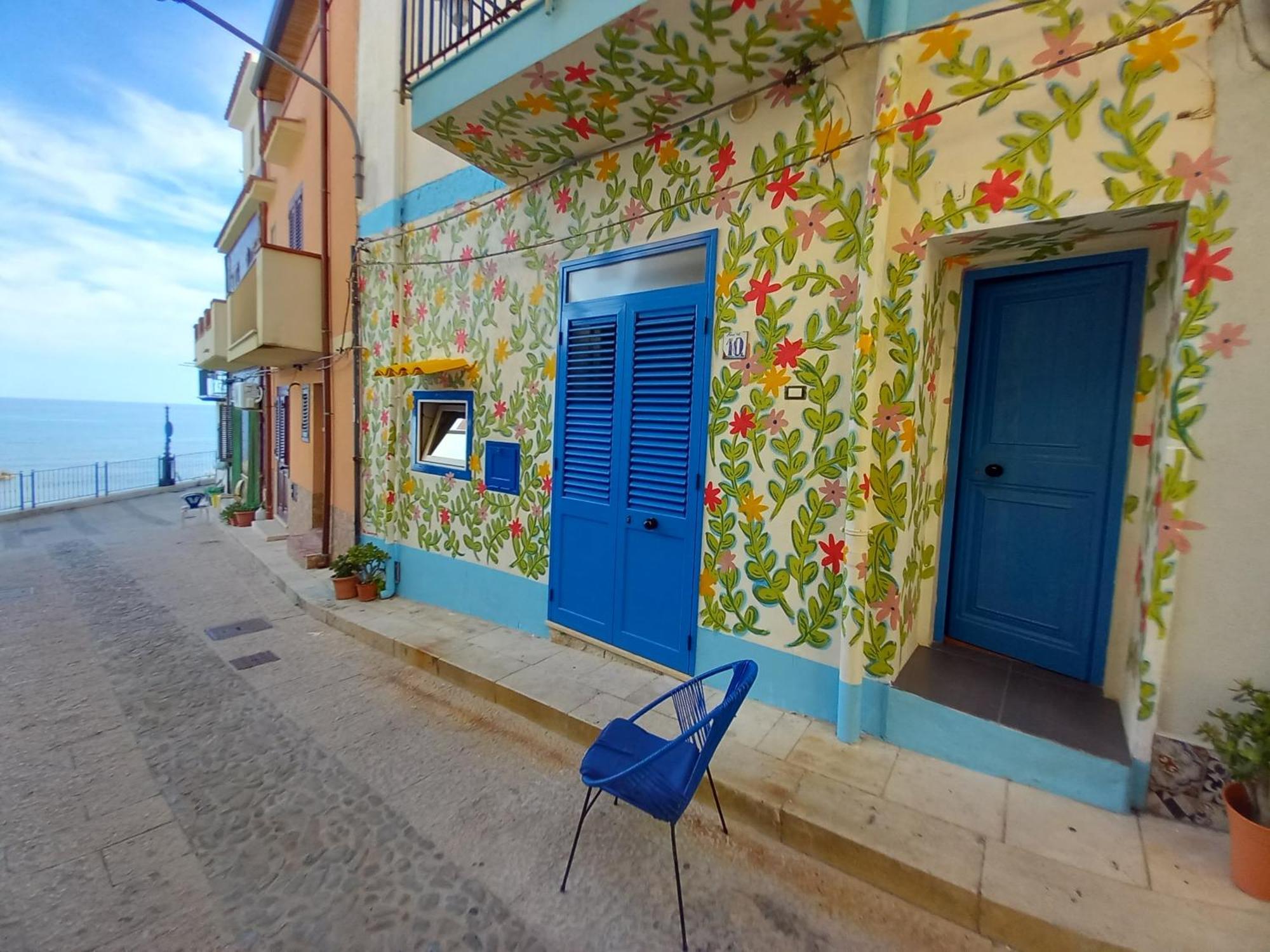 Casa Vacanze Marco Polo Vista Mare Trappeto  Exteriör bild